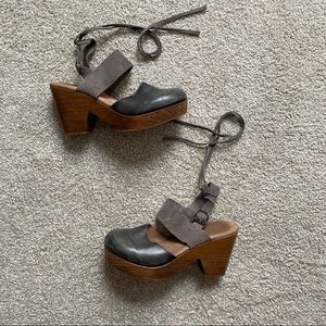 Free People Belmont Leather Clog